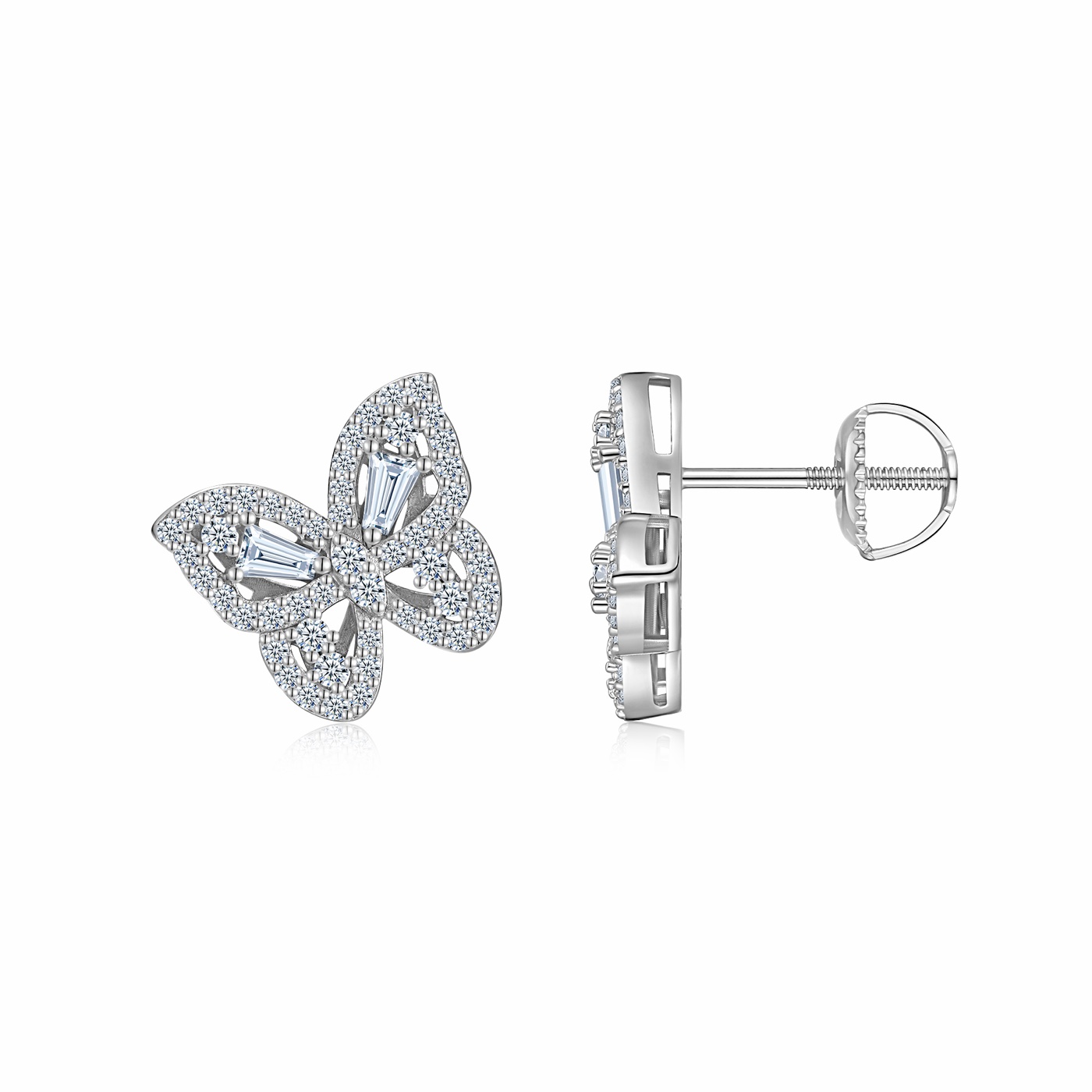 Juliette Butterfly Stud Earrings