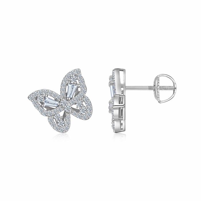 Juliette Butterfly Stud Earrings