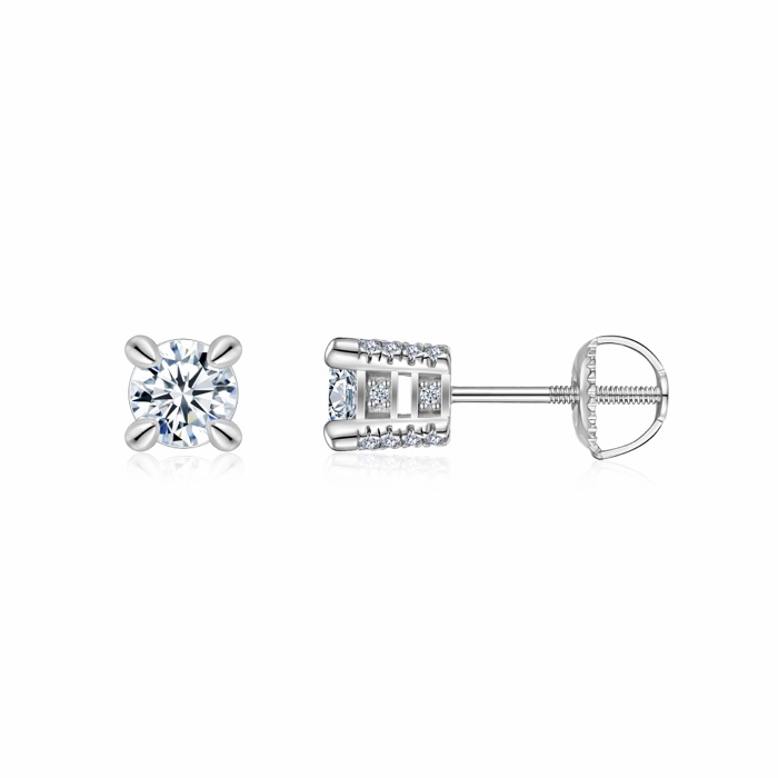 Sylvia Princess Stud Earrings