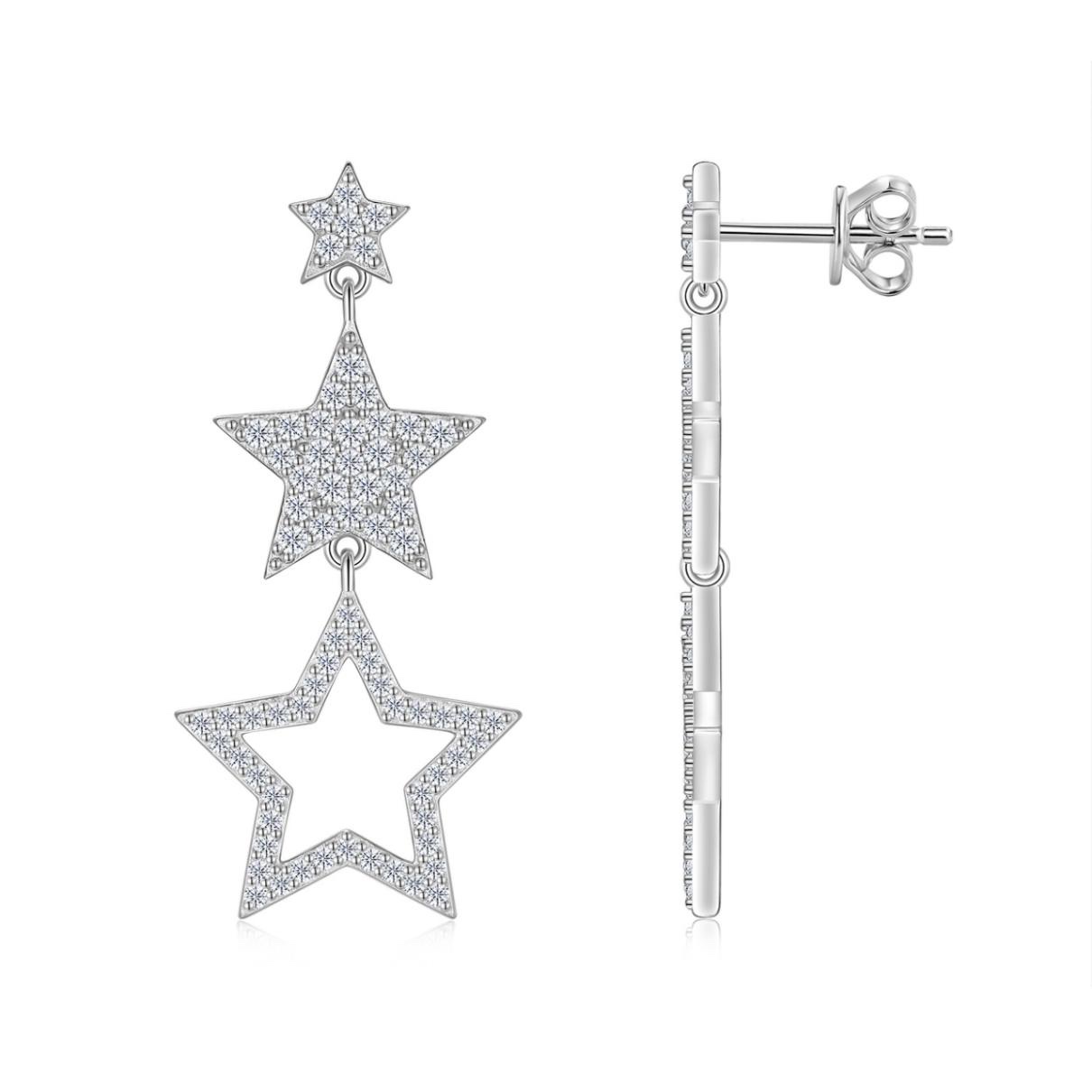 Adaline Star Drop Earrings