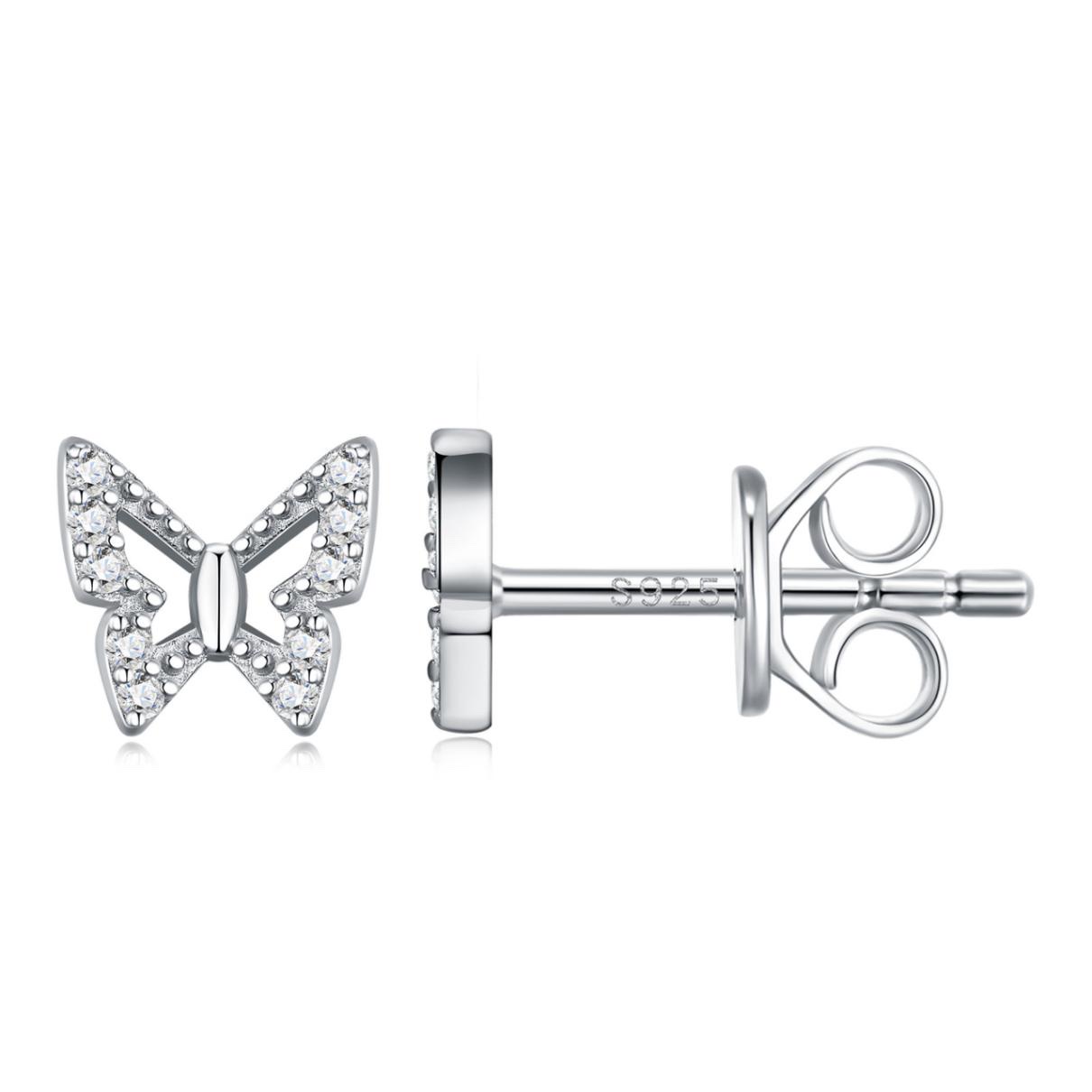 Octavie Butterfly Stud Earrings
