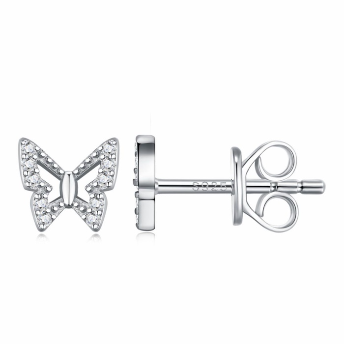 Octavie Butterfly Stud Earrings