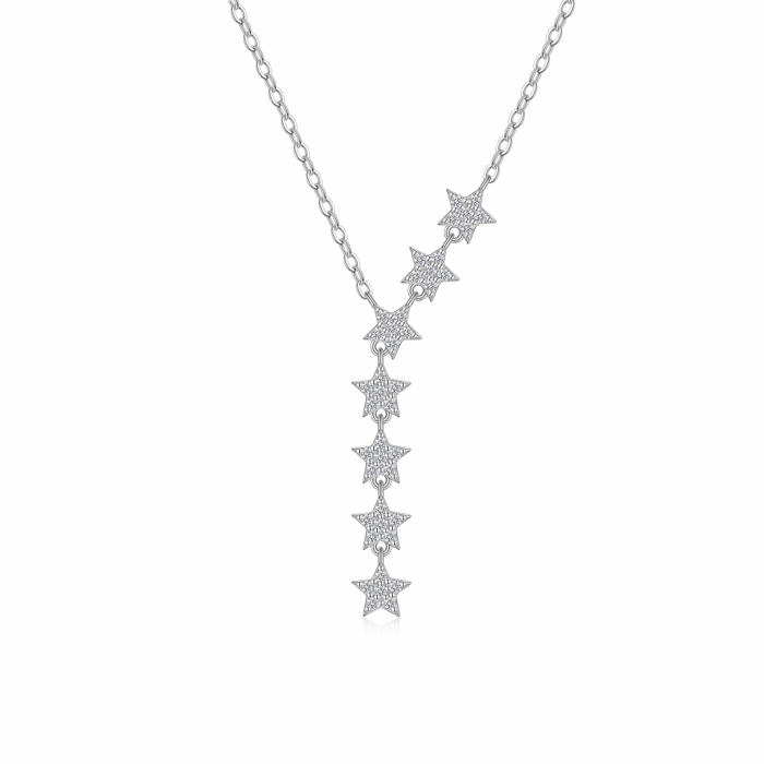 Odessa Star Lariat Necklace