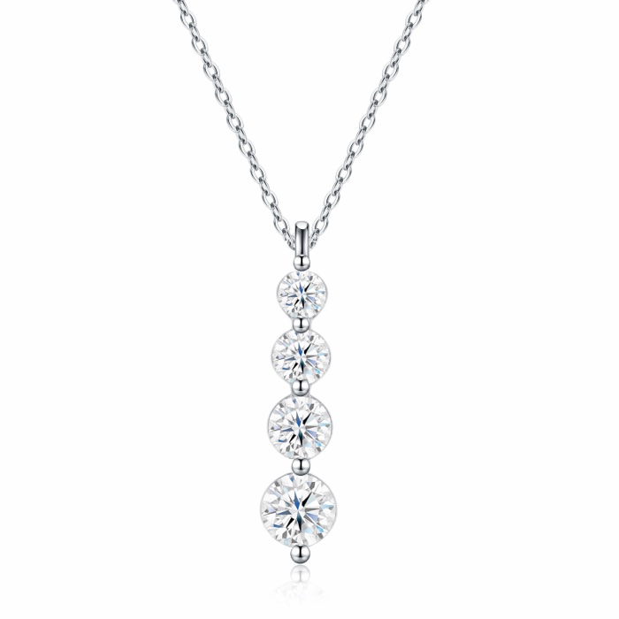 Zelda Graduated Drop Necklace
