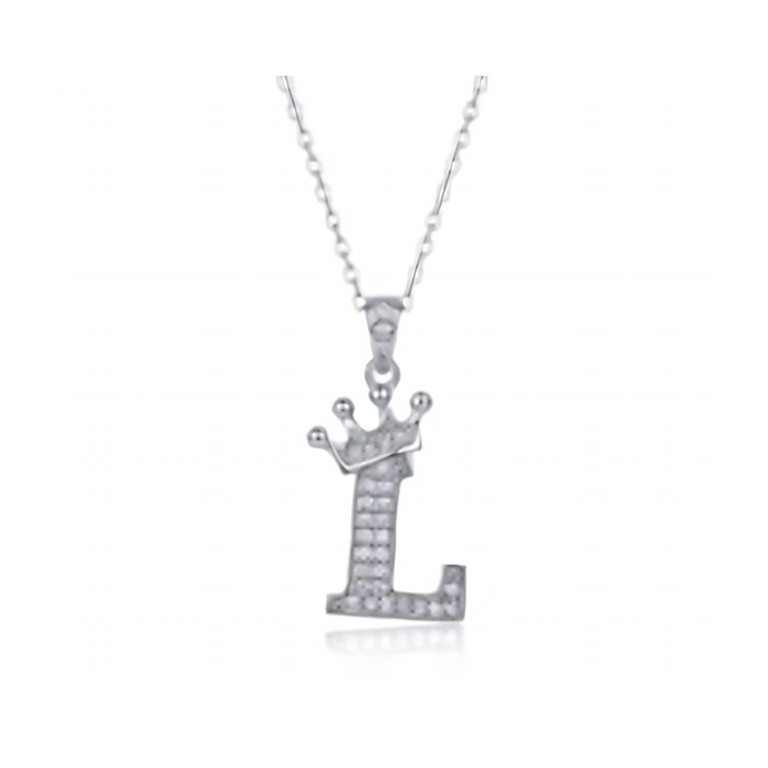 Isolina Initial Necklace