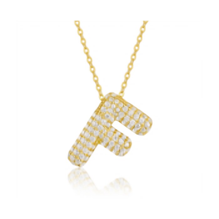 Bess Initial Necklace No.3