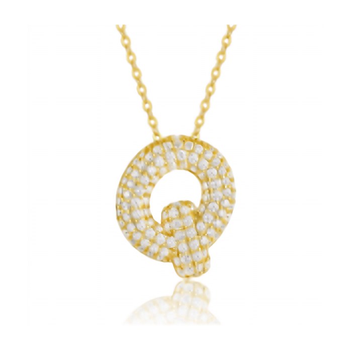Hestia Initial Necklace No.3