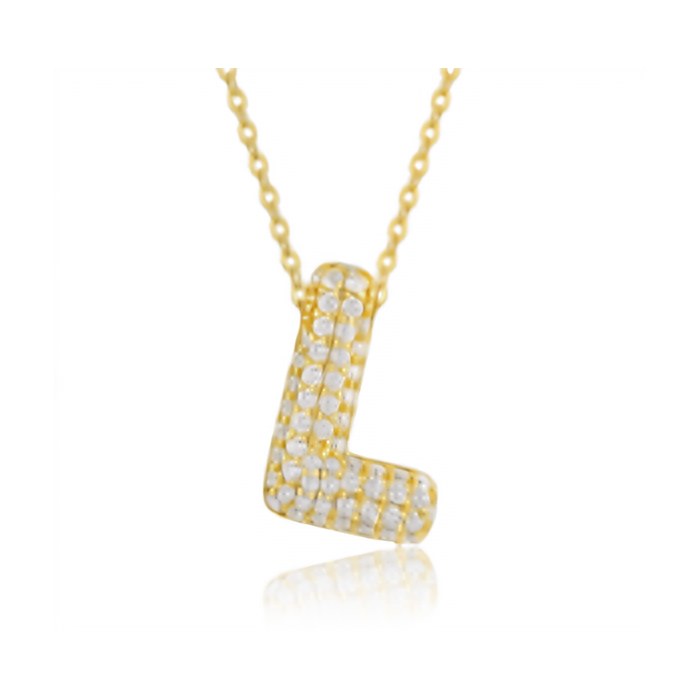 Freya Initial Necklace