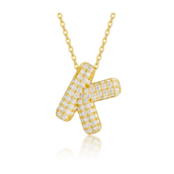 Oleander Initial Necklace