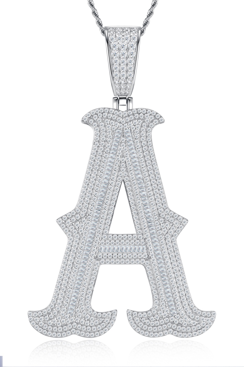 Fleur Initial Necklace