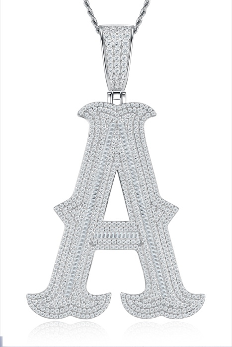 Fleur Initial Necklace