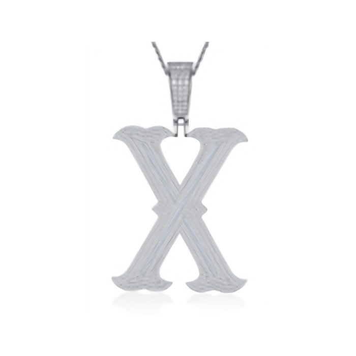 Jacaranda Initial Necklace