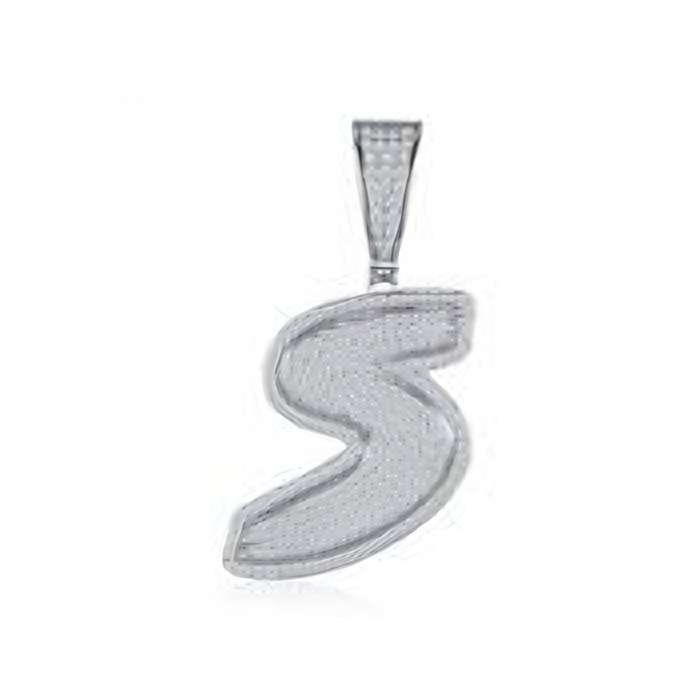 Fleur Initial Necklace No.3