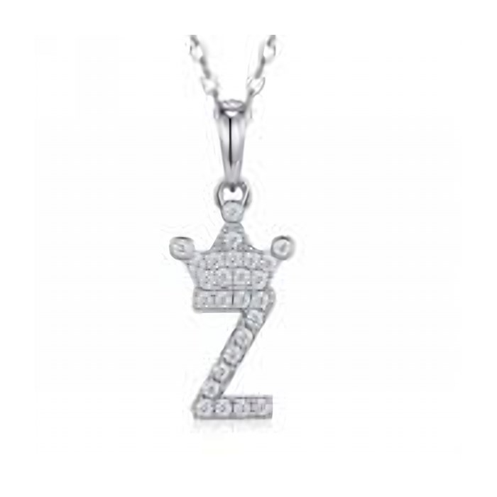 Fleur Initial Necklace No.4