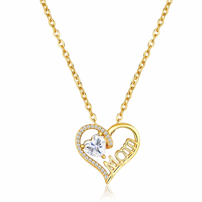 Ophelie Mom Heart Necklace
