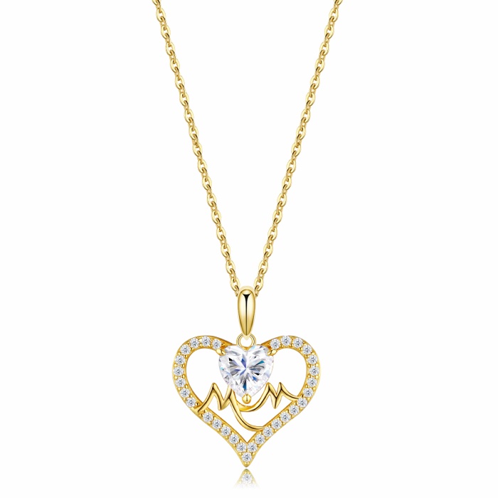 Kore Mom Heart Necklace