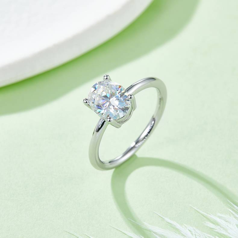 Bexley Oval Solitaire Ring