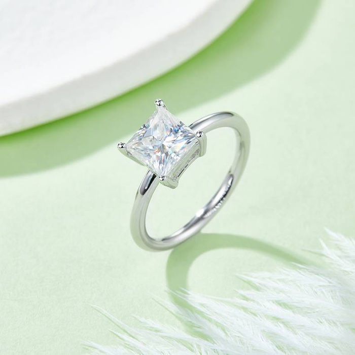 Ysolde Princess Solitaire Ring