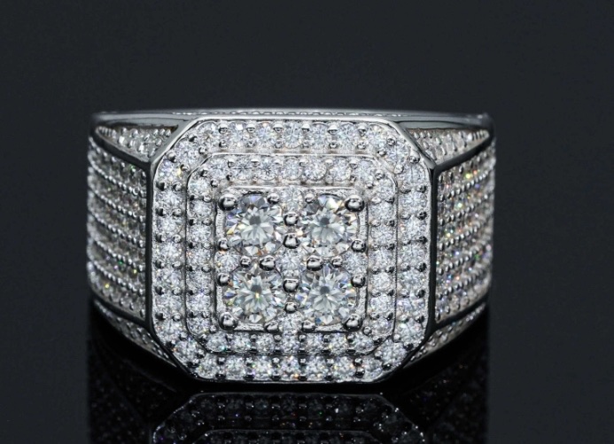 Corinne Pavé Signet Ring