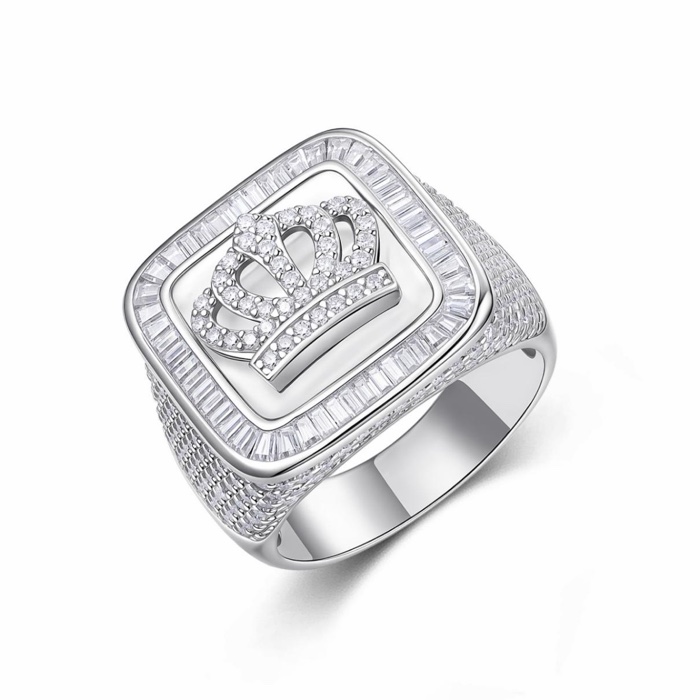 Fiora Crown Signet Ring