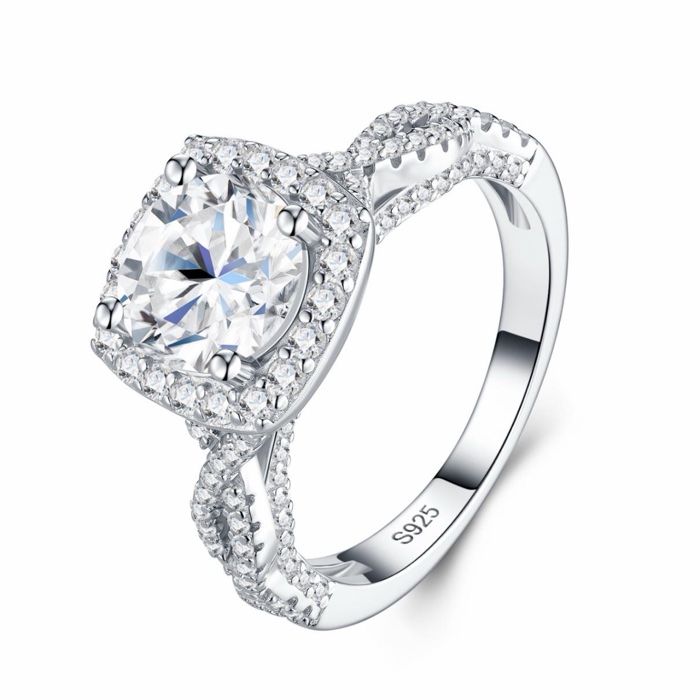 Unity Cushion Halo Ring