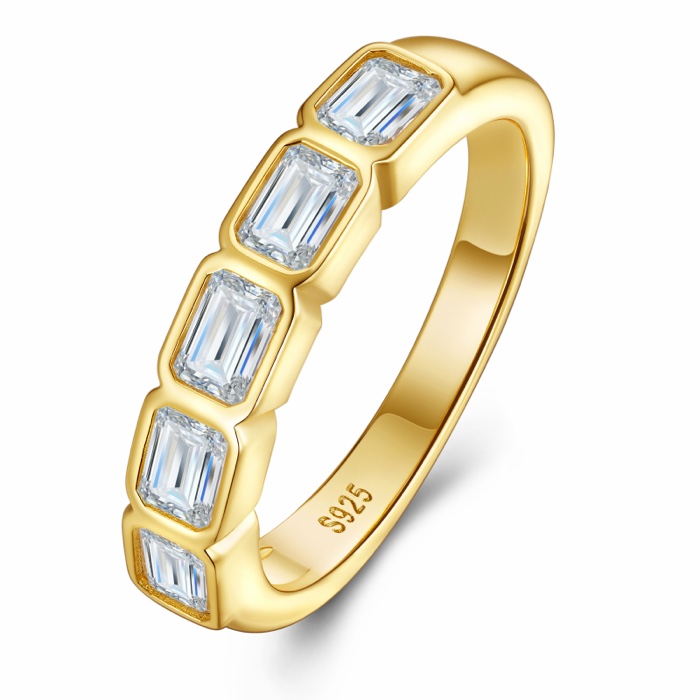 Isolde Baguette Bezel Ring